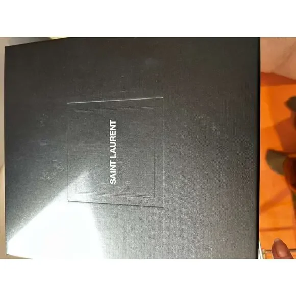 NWT Saint Laurent Cassandra 100 YSL Patent Leather Sandals Size 39.5/US 9.;5 - Picture 10 of 10